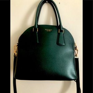 NWT Kate Spade green leather purse